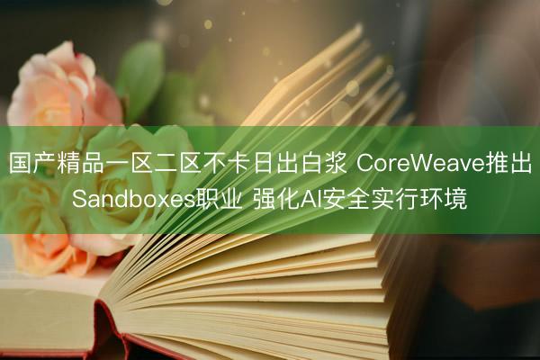 国产精品一区二区不卡日出白浆 CoreWeave推出Sandboxes职业 强化AI安全实行环境